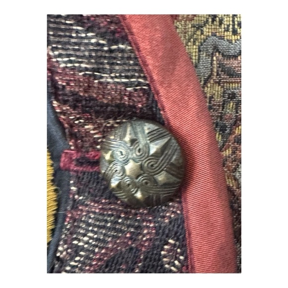 Coldwater Creek Women's Multicolor Patchwork Vest - Picture 4 of 7